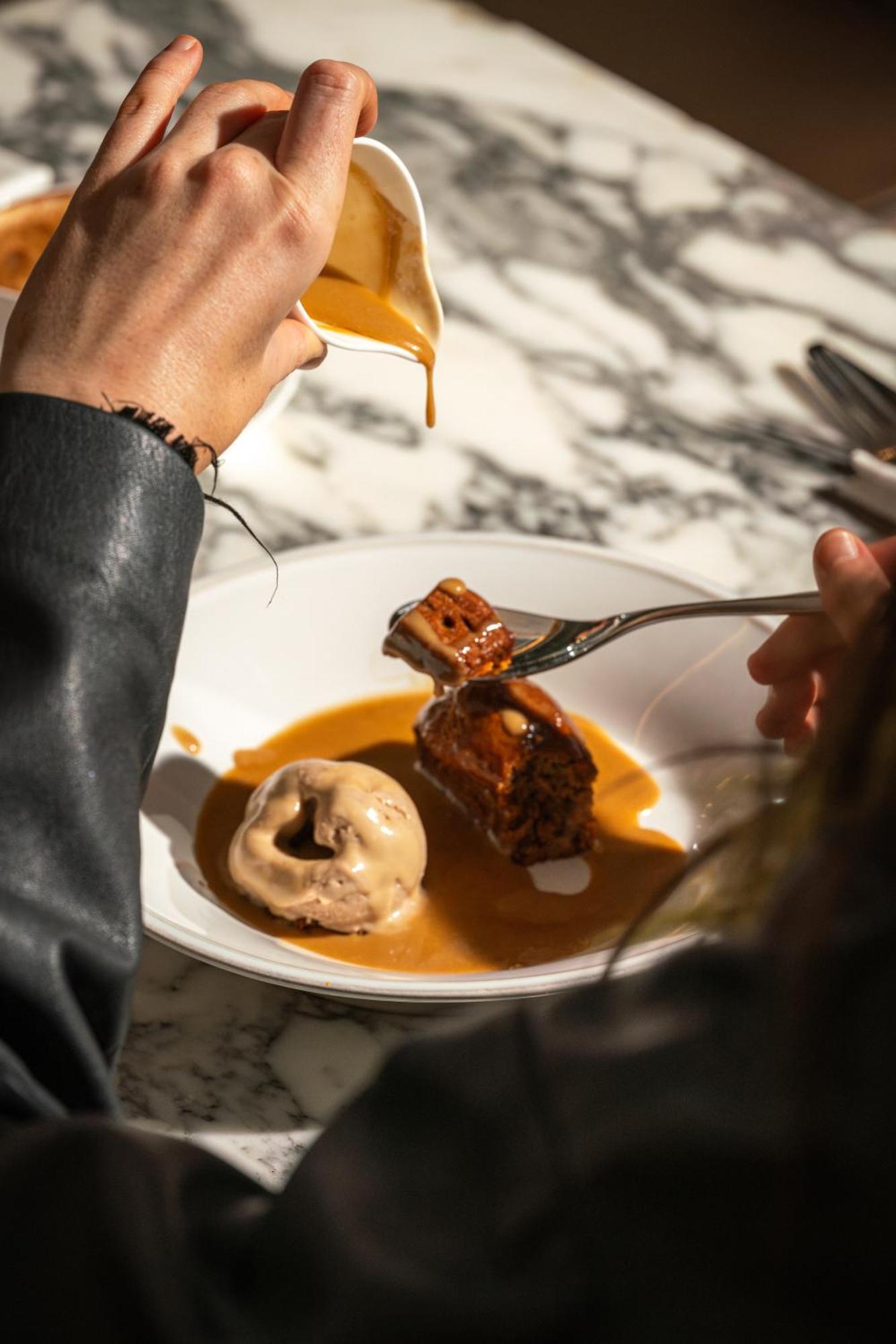 Sanderson Londra Esterno foto A dish of foie gras and ice cream