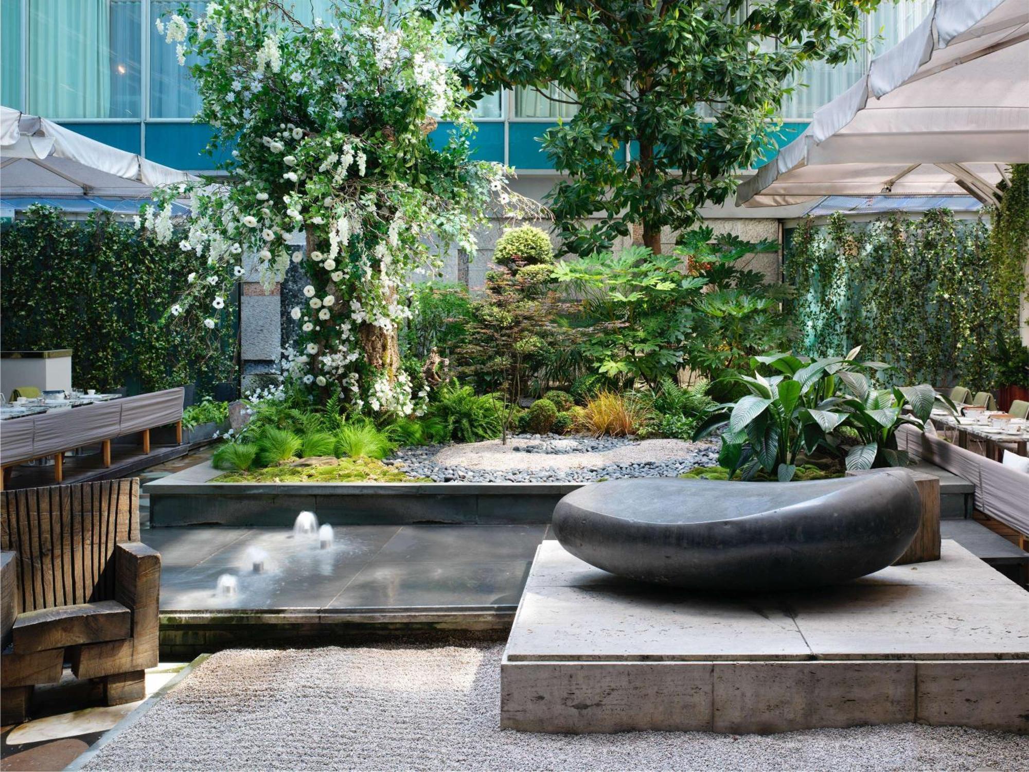 Sanderson Londra Esterno foto The garden at the Mandarin Oriental, London